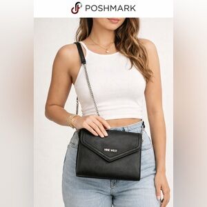 Nine West Black Clutch